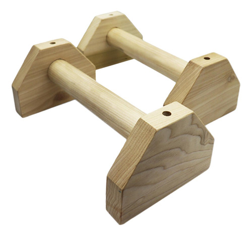 Parallettes De Madera Para Hombre, Soporte De Mano Estable Y