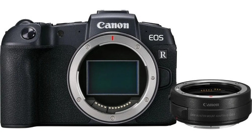 Canon Eos Rp Mirrorless Corpo + Adaptador Ef Eos R - Nova