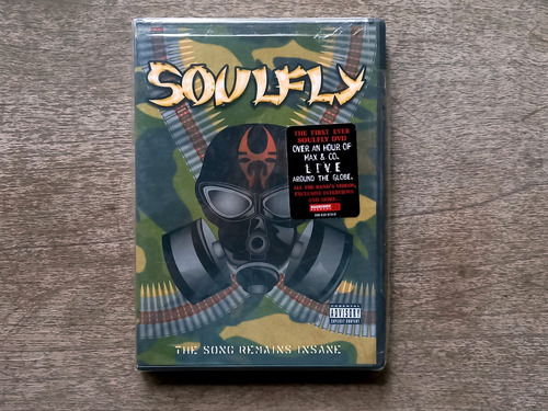 Dvd Soulfly - The Song Remains Insane (2005) Usa R15