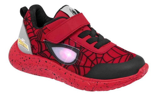 Tenis Spider-man Tropicana 15707 Rojo Negro 18-21 113-526