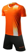 Comprar Equipamiento Kelme 1020 Naranja De Futbol Camiseta Y Short