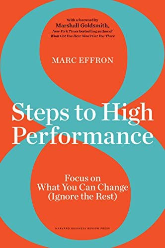8 Steps To High Performance, De Marc Effron. Editorial Harvard Business Review Press, Tapa Dura En Inglés