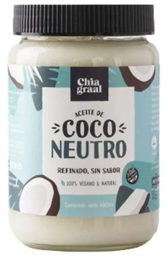 Aceite De Coco Chía Graal 660 Ml.