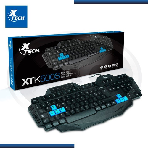 Teclado Multimedia Xtk-500s Gaming Usb Español