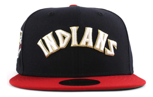 Gorra Neww Era 59fifty Cleveland Indians 100 Azul 60406386