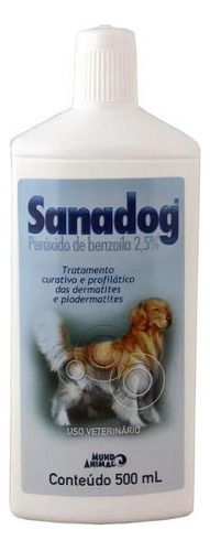 Shampoo Mundo Animal Sanadog Para Cães 500ml