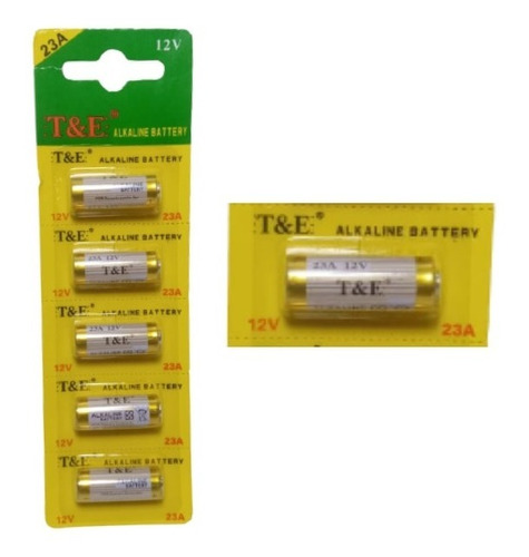 Batería 12 Voltios T&e Alkalina Pack De 4