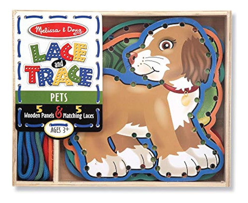 Juego De Actividades Melissa - Doug Lace And Trace: 5 Panele