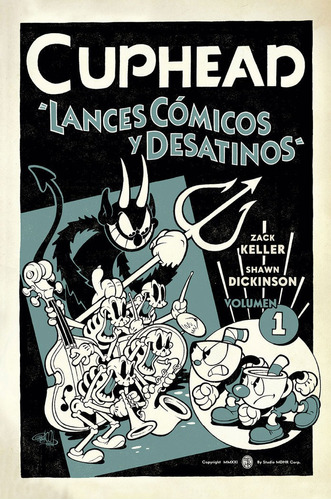 Cuphead 1 Lances Comicos Y Desatinos - Zack Keller