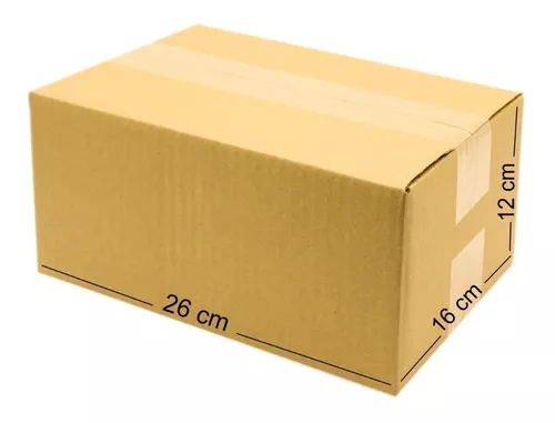 Cajas Cartón Corrugado Pequeñas 16x12x12cm50pzs Mayoreo