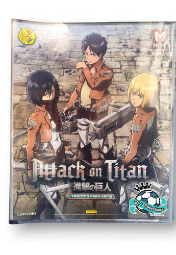 Coleccionador Attack On Titan ( Ataque De Titanes) Panini