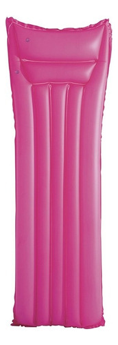 Flotador Inflable Cama Montable Para Piscina Camastro 183 Cm Color Rosa