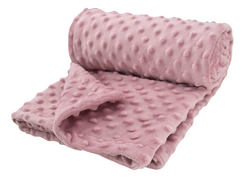 Manta De Bebé Minky Para Niñas, Mantas De Cama De Doble Cara