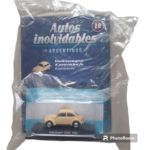 Revista +auto Inolvidable N° 28 Volkswagen Escarabajo (1980)