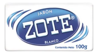 Jabón En Barra Zote 100g