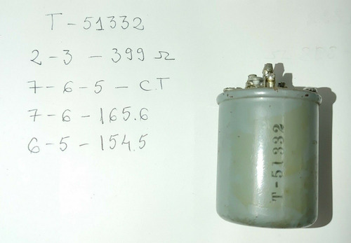 Thordarson Audio Transformer Made Is U.s.a.t-51332 Bbd (Usado)