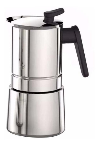 Cafetera portátil Pedrini Italiana Steel Moka 02CF038 acero inoxidable italiana 0V