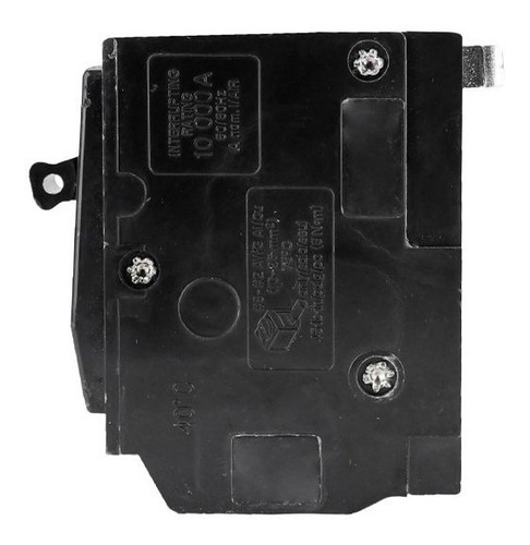 Imagen 2 de 3 de Interruptor Pastilla Termomagnética Bifásica Pack 4 Piezas