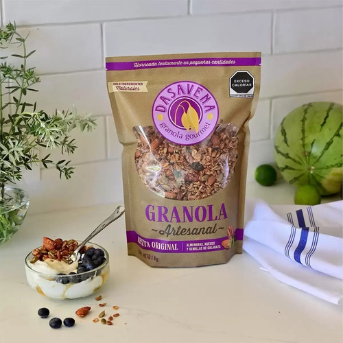 Granola Gourmet Artesanal Dasavena 1kg 100% Natural Y Rica