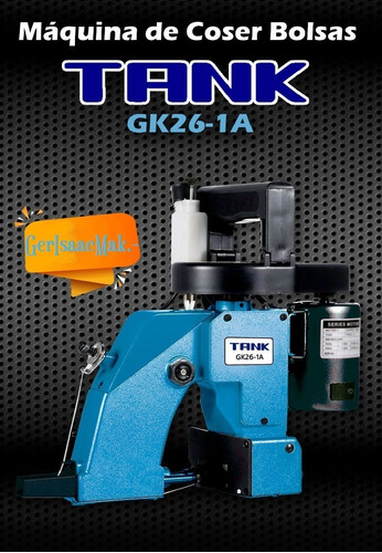 Imagen 2 de 5 de Maquina De Coser Para Cerrar Bolsas Marca Tank Portátil