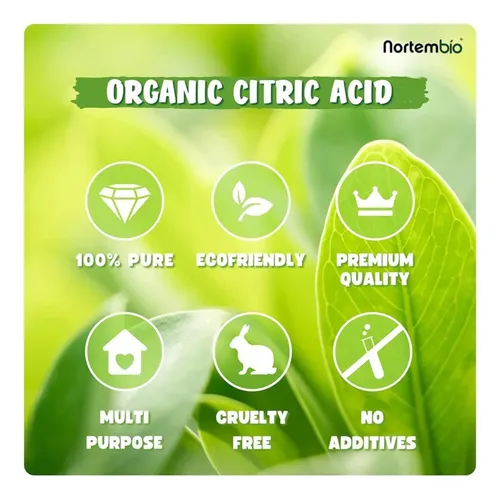 Ácido Cítrico Nortembio 700 G