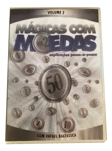 Dvd - Mágicas Com Moedas Vol.2