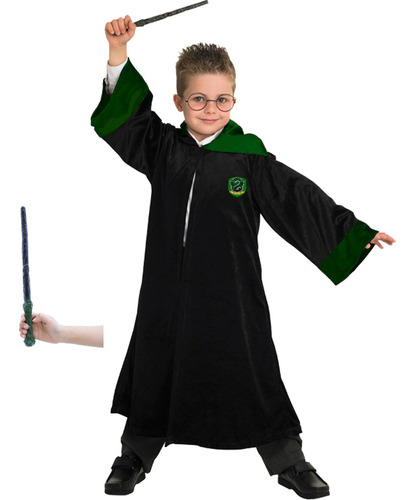 Disfraz Harry Potter Slytherin Con Accesorios Infantil