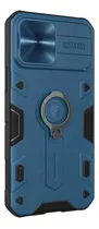 Comprar Carcasa Nillkin Camshield Armor Para iPhone 13 \u002F13 Pro\u002Fmax Color Azul iPhone 13 Pro Max