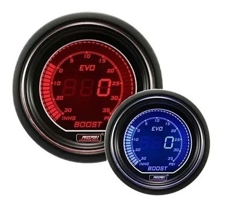 Reloj Presion Turbo Prosport 30 Psi Opcion Soporte Bora 1.8