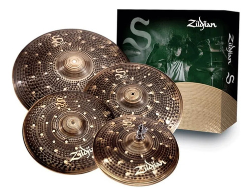 Kit De Pratos Zildjian  Family S Dark  Sd4680