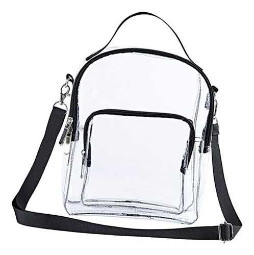 Bolso Bandolera Transparente Bolso Con Bolsillo Frontal