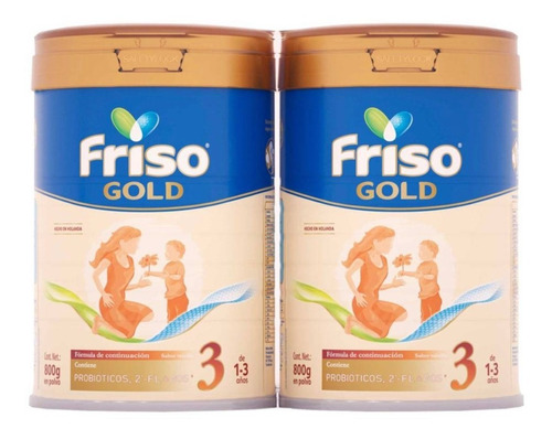 Alimento Para Lactantes Friso Gold 2 Latas De 800 G C/u