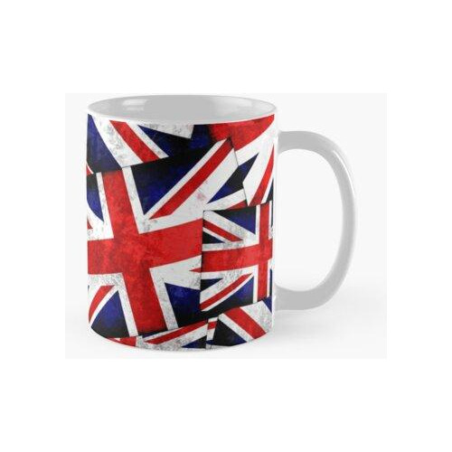 Taza  Union Jack Inglaterra Británica Reino Unido Bandera Ca