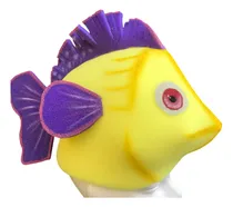 Comprar Gorros Pez Colores Peces Cotillón Disfraces Animales Marinos Amarillo