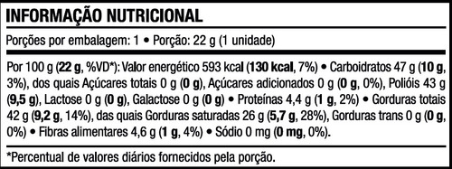 Chocolate Sem Lactose Zero Açúcar Marcante 22g