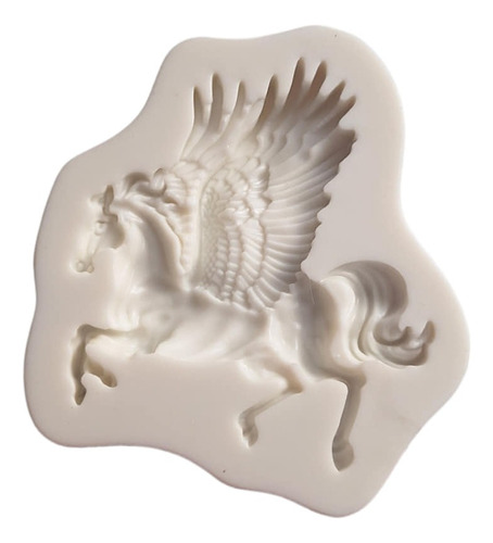 * Molde Silicon Caballo Pegaso Jabon Fondant Chocolate Pasta