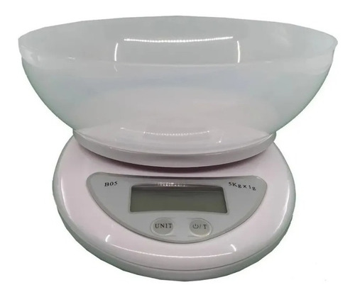 Balanza De Cocina Digital Kanji Home Kjh-cb05 Máx.5kg + Bowl