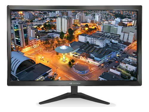 Monitor Led 24 Polegadas Mr-240 C3tech - Hdmi/vga Tela Ips Cor Preto
