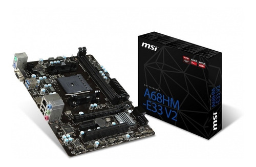 Tarjeta Madre Msi A68hm-e33 V2 Socket Fm2+