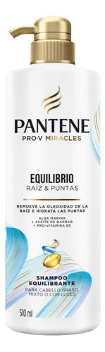 Shampoo Pantene 510 Ml Equilibrio Raiz Y Puntas