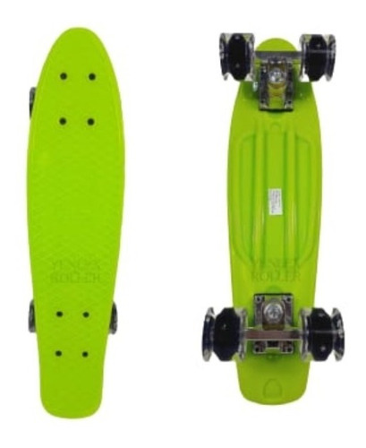 Imagen 5 de 8 de Pennys Skateboard Con Luces Niños Jóvenes Adultos