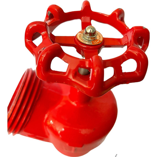 Válvula De Retenção Ranhurada Grooved 73mm Vermelha 0.625cm
