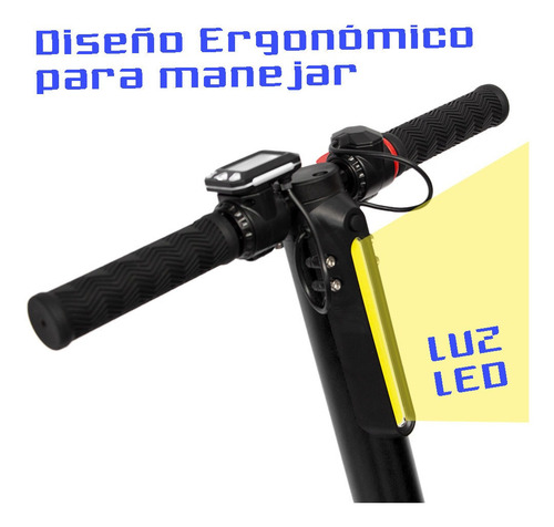 Scooter Electrico Patin Plegable 24 V 23 Km/h 250w