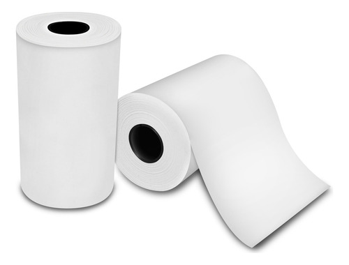 100 Rollos Papel Térmico 75x45 Miniprinter 80mm Con Iva Color Blanco