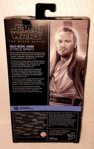 Star Wars Black Series Qui Gon Jinn Force Spirit (Usado)