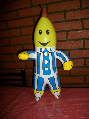 Inflable Motivo Bananas En Pijamas Con Chifle