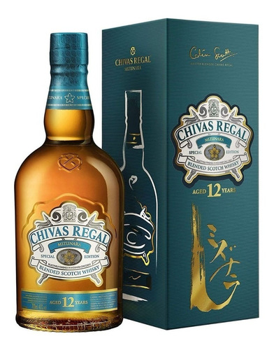Whisky Chivas Regal Mizunara Escocés Estuche 700 Ml - Gobar®