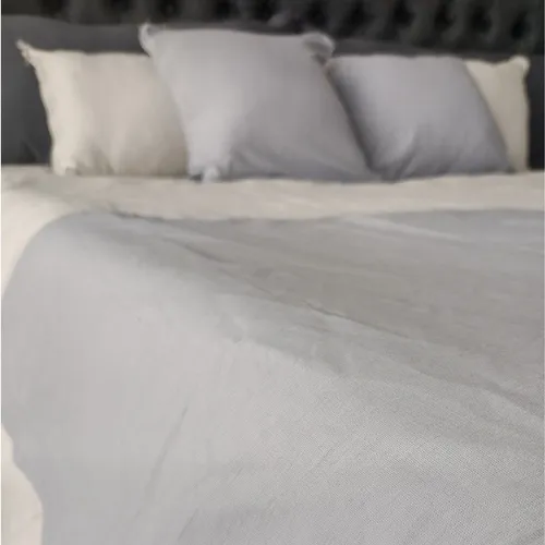 Pie De Cama Tusor 2 Almohadones