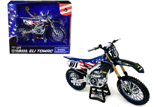 New Ray Toys Yamaha Yz450f Motocross Of Nations Bike Eli Tom