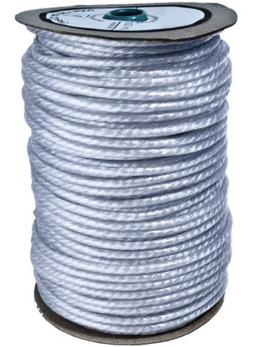 Imagen 1 de 5 de Cuerda Soga Cabo 4.mm Polietileno Forrado Pvc - Rollo X 200m - Resiste Sol Y Lluvia - Hay Stock